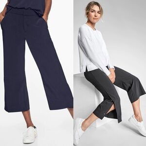 Athleta Tribeca Crop Pant in Navy Blue